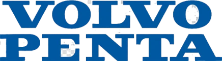 Volvo Penta logo in blue
